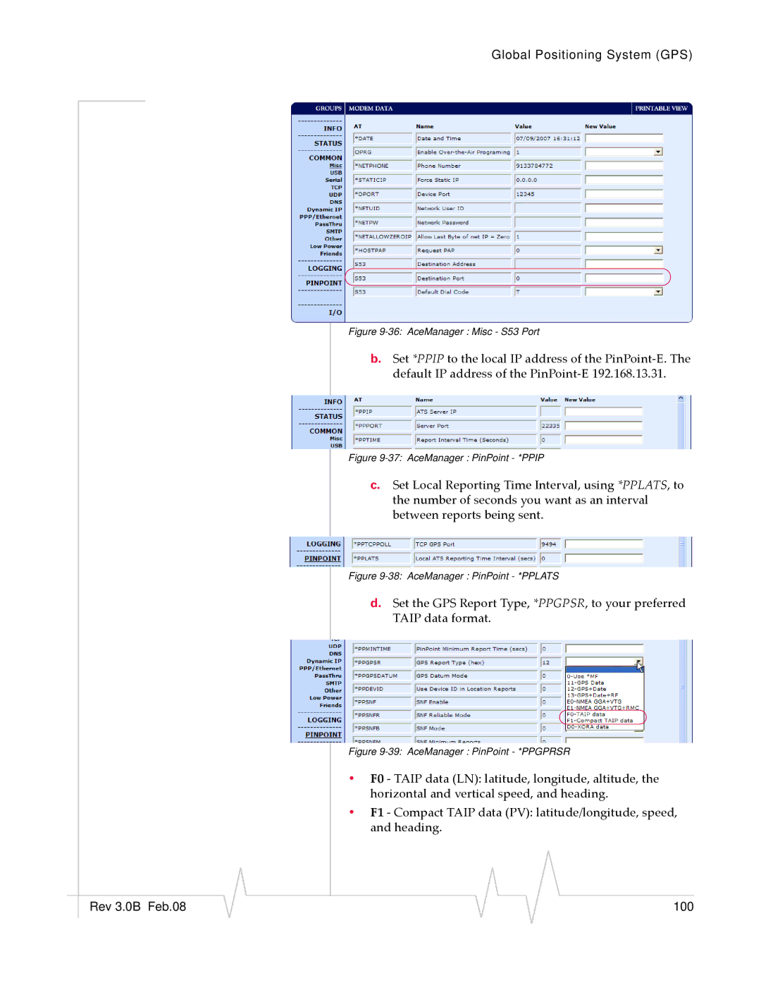 Sierra Wireless EV-DO manual Rev 3.0B Feb.08 100 