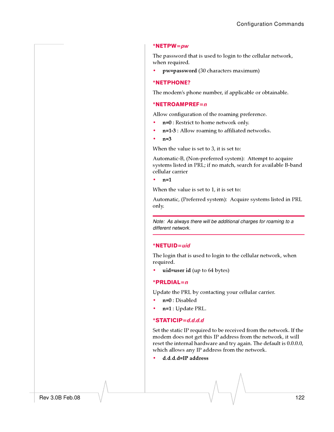 Sierra Wireless EV-DO manual D.d=IP address 