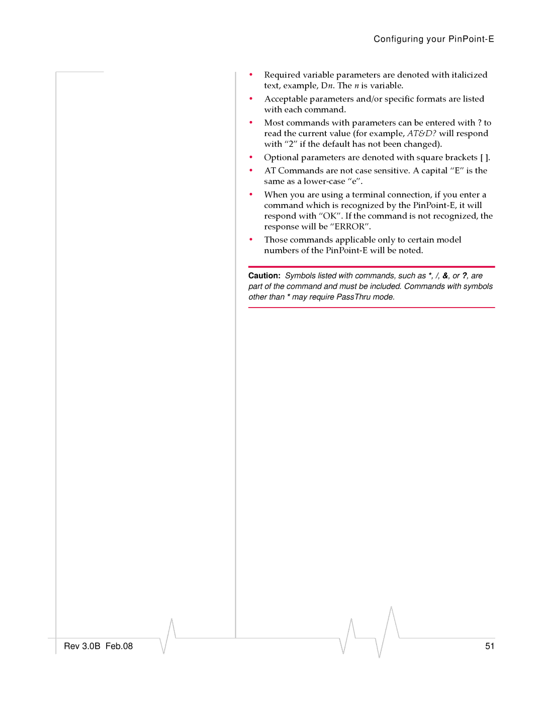 Sierra Wireless EV-DO manual Configuring your PinPoint-E 