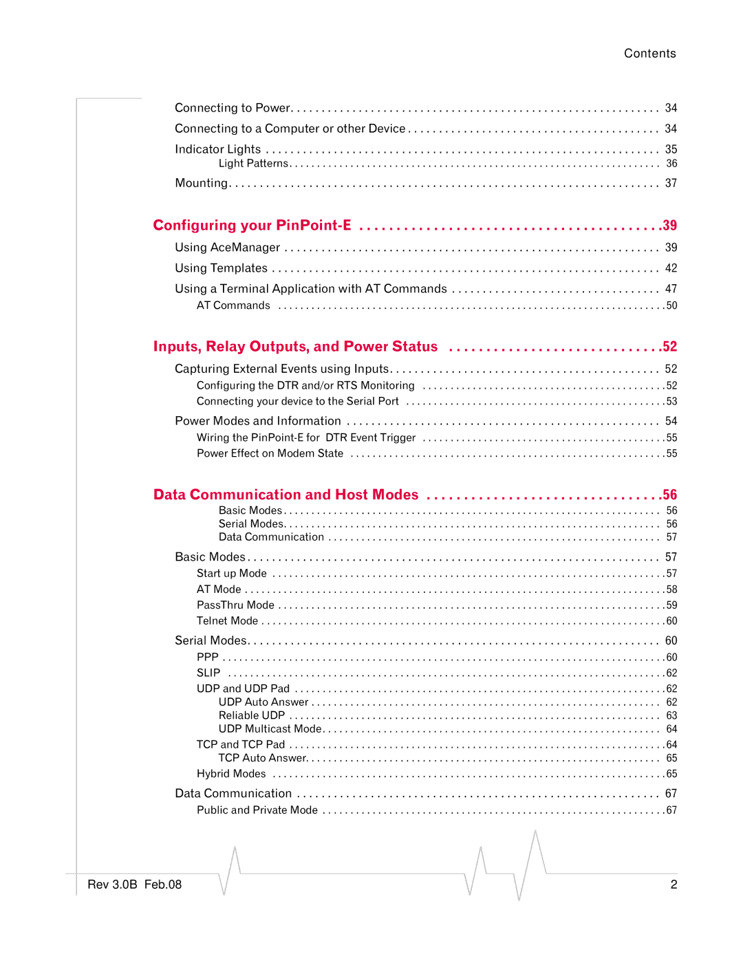 Sierra Wireless EV-DO manual Configuring your PinPoint-E 