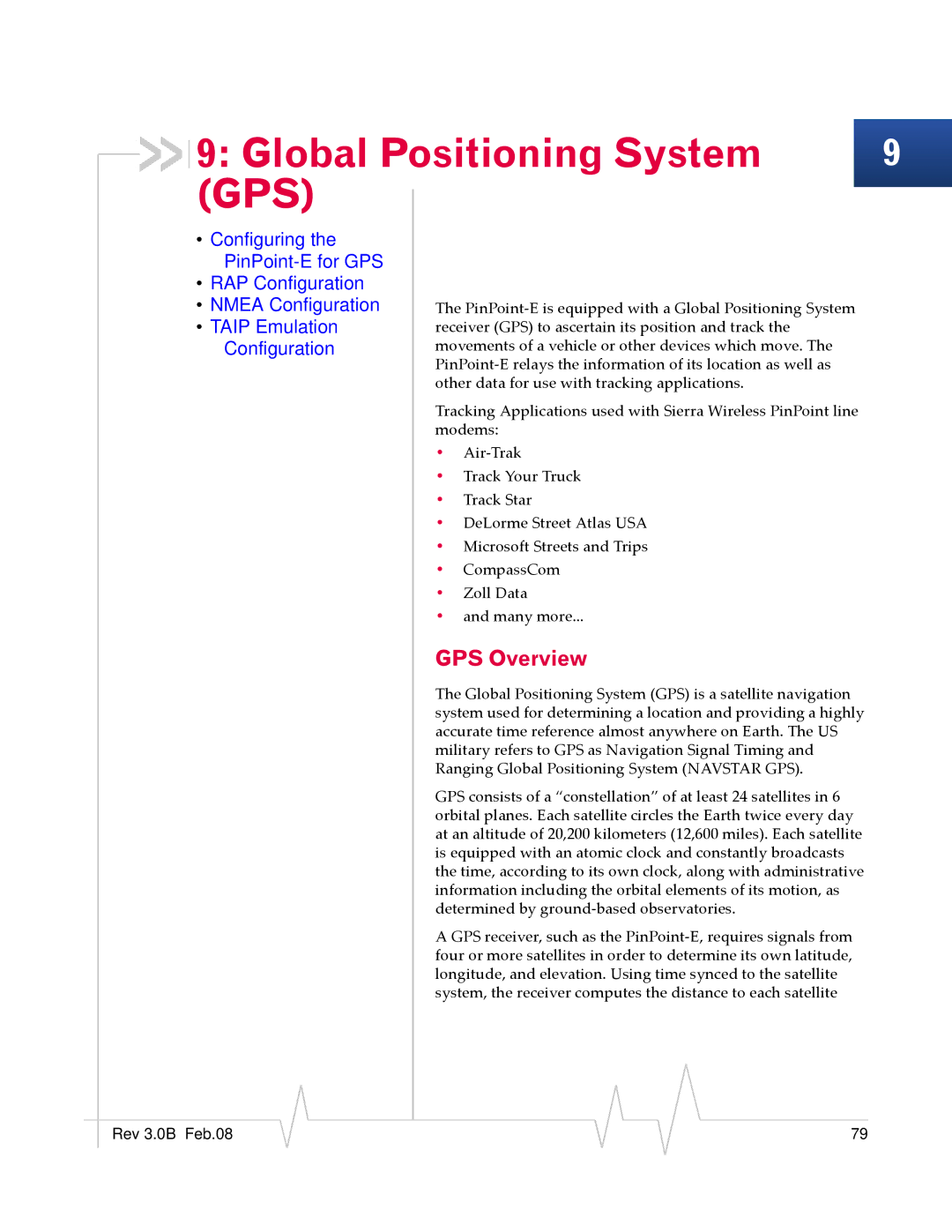 Sierra Wireless EV-DO manual Gps, GPS Overview 