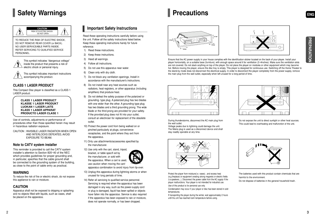 Sierra Wireless HT-TX72 instruction manual Safety Warnings, Precautions, Important Safety Instructions 