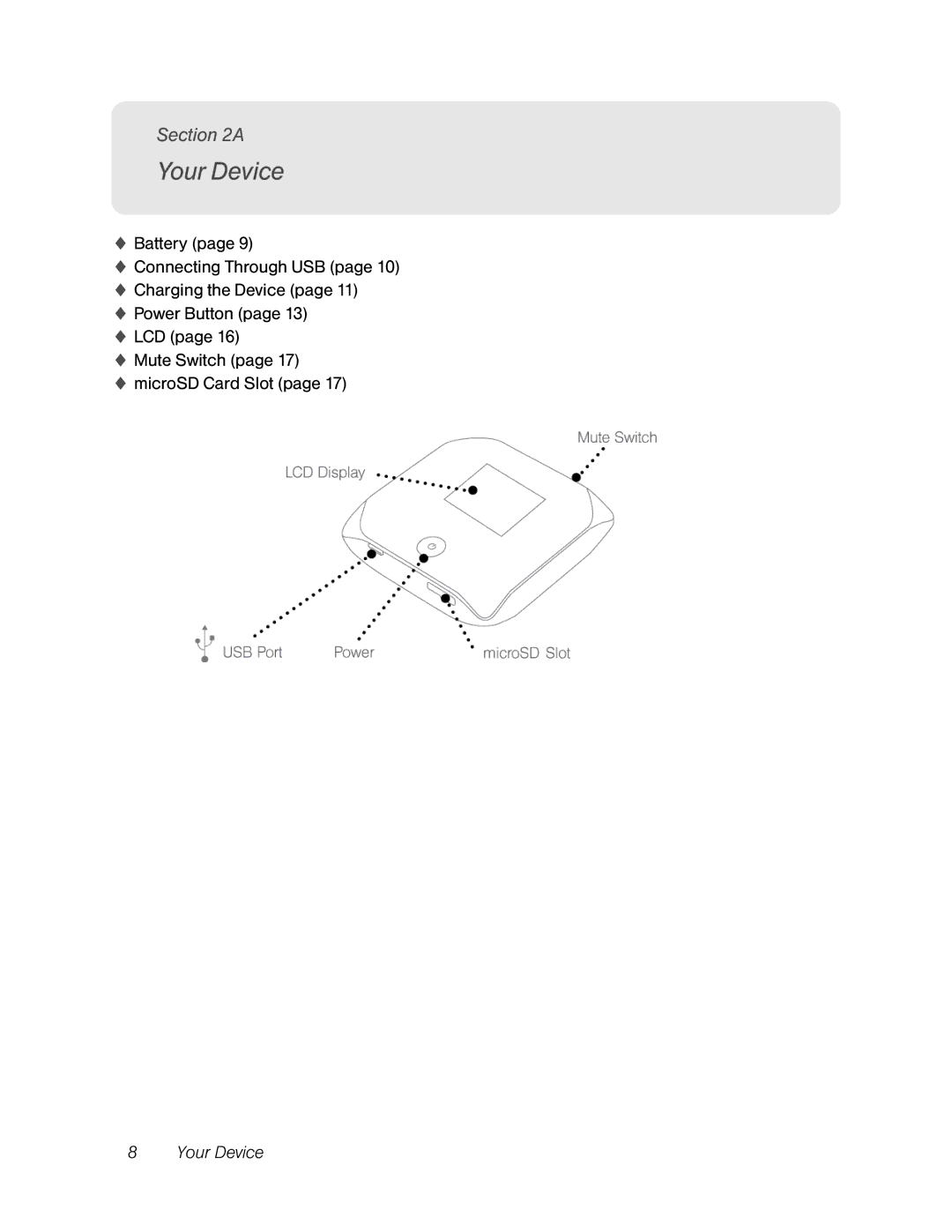 Sierra Wireless Overdrive manual Your Device 