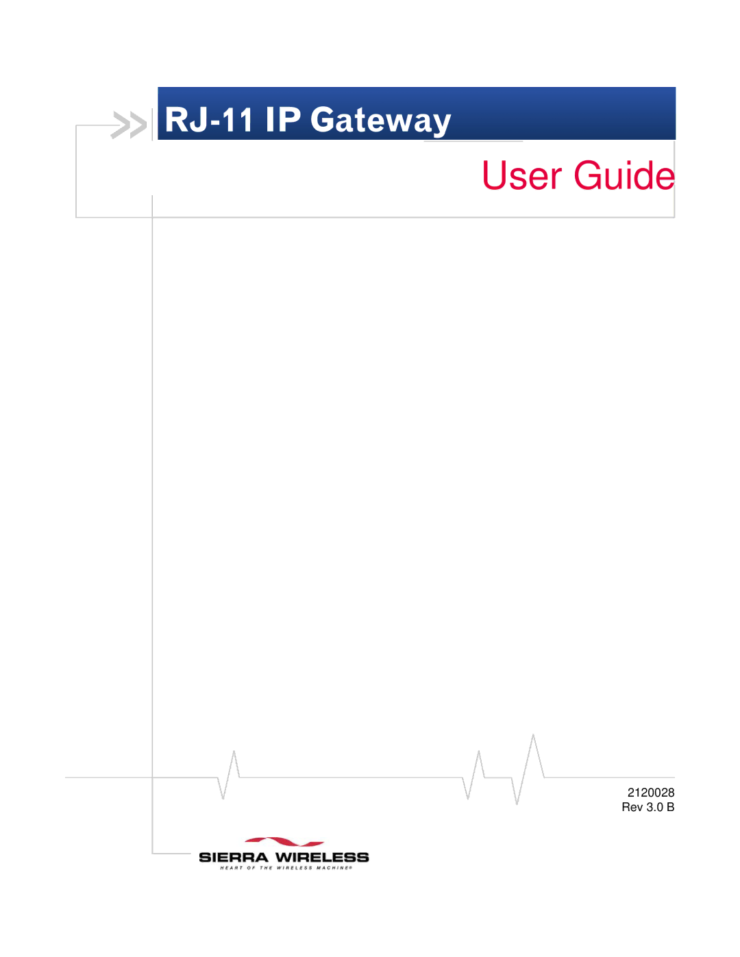 Sierra Wireless RJ-11 manual User Guide 