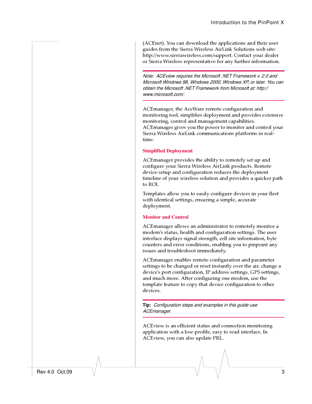 Sierra Wireless X HSUPA manual Simplified Deployment, Monitor and Control 