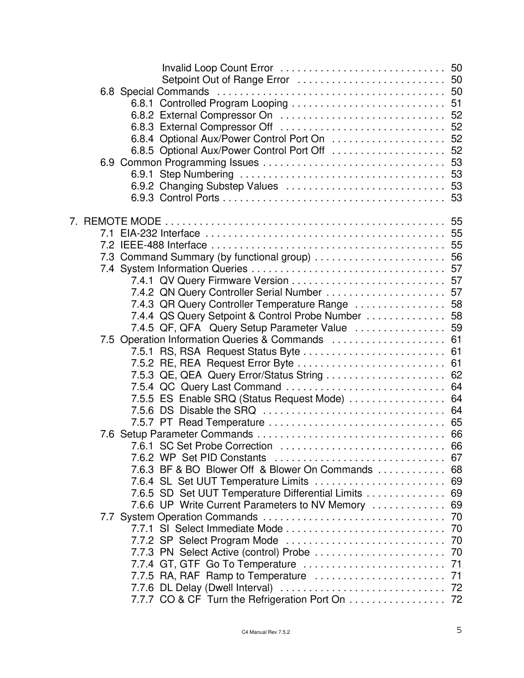 Sigma manual C4 Manual Rev 