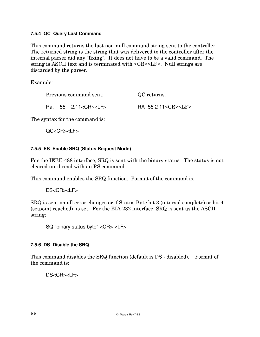 Sigma C4 manual Qccrlf 