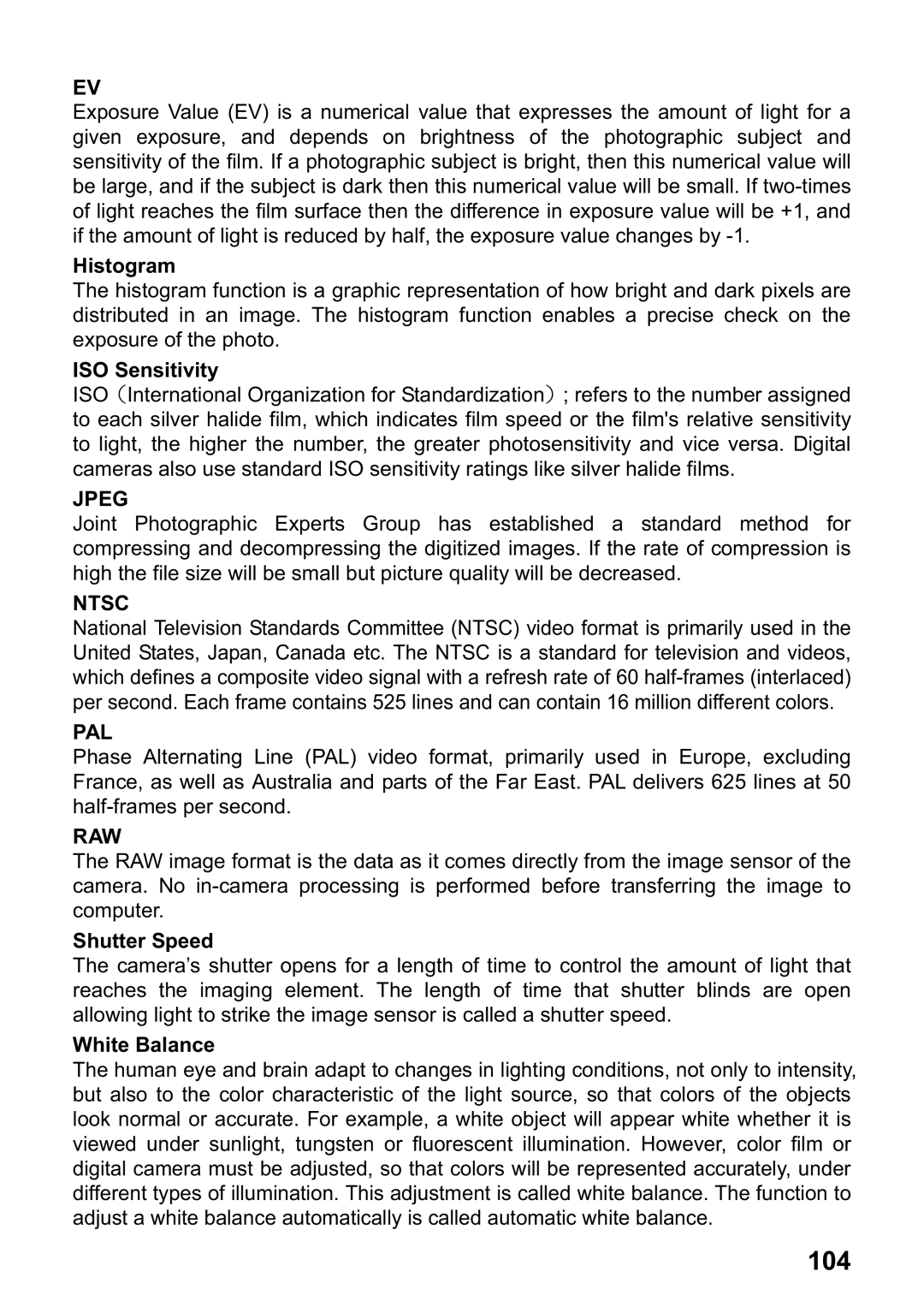 Sigma DP1 user manual 104 