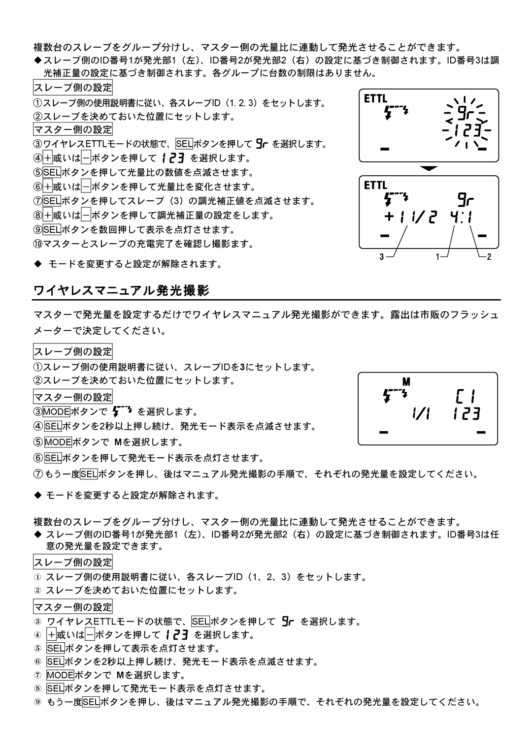 Sigma EM-140 DG manual 䝳䜨䝨䝰䜽䝢䝏䝩䜦䝯 