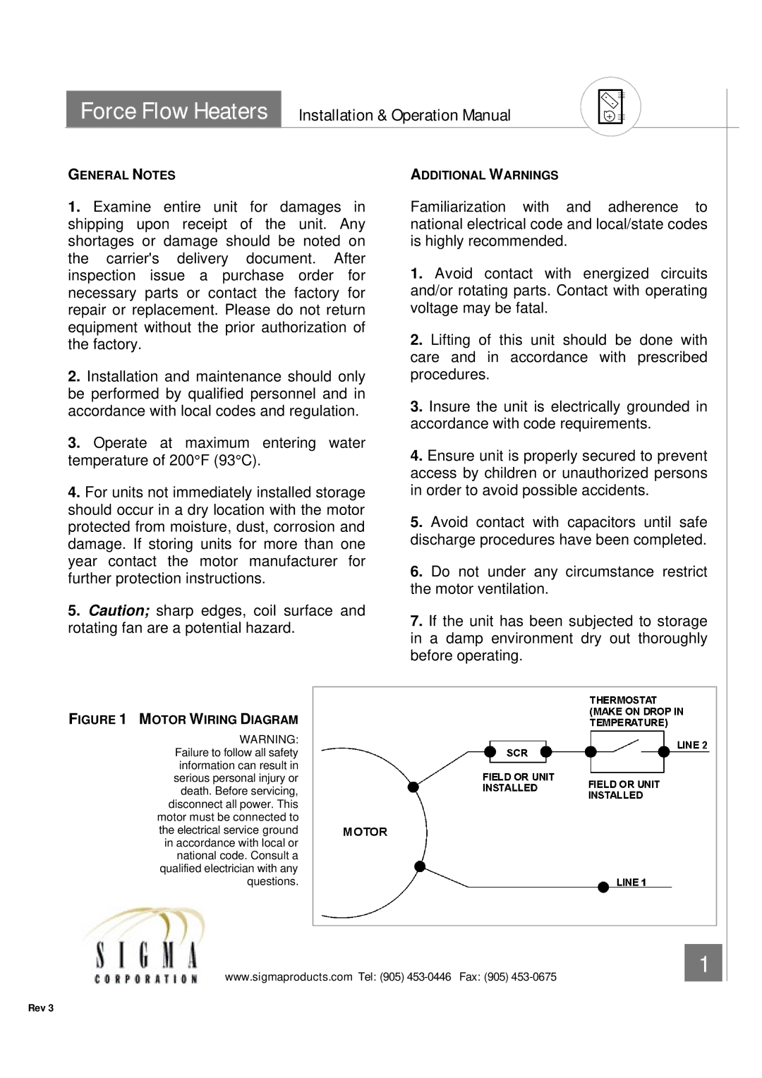 Universal Force Flow Collars | Sigma Force Flow Heaters guide