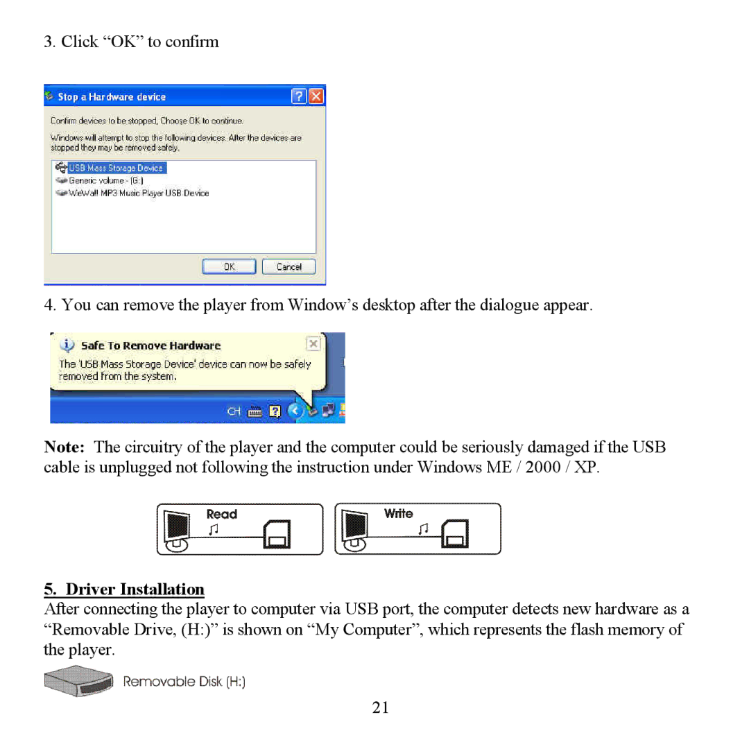 Sigma H- F1381 instruction manual Driver Installation 