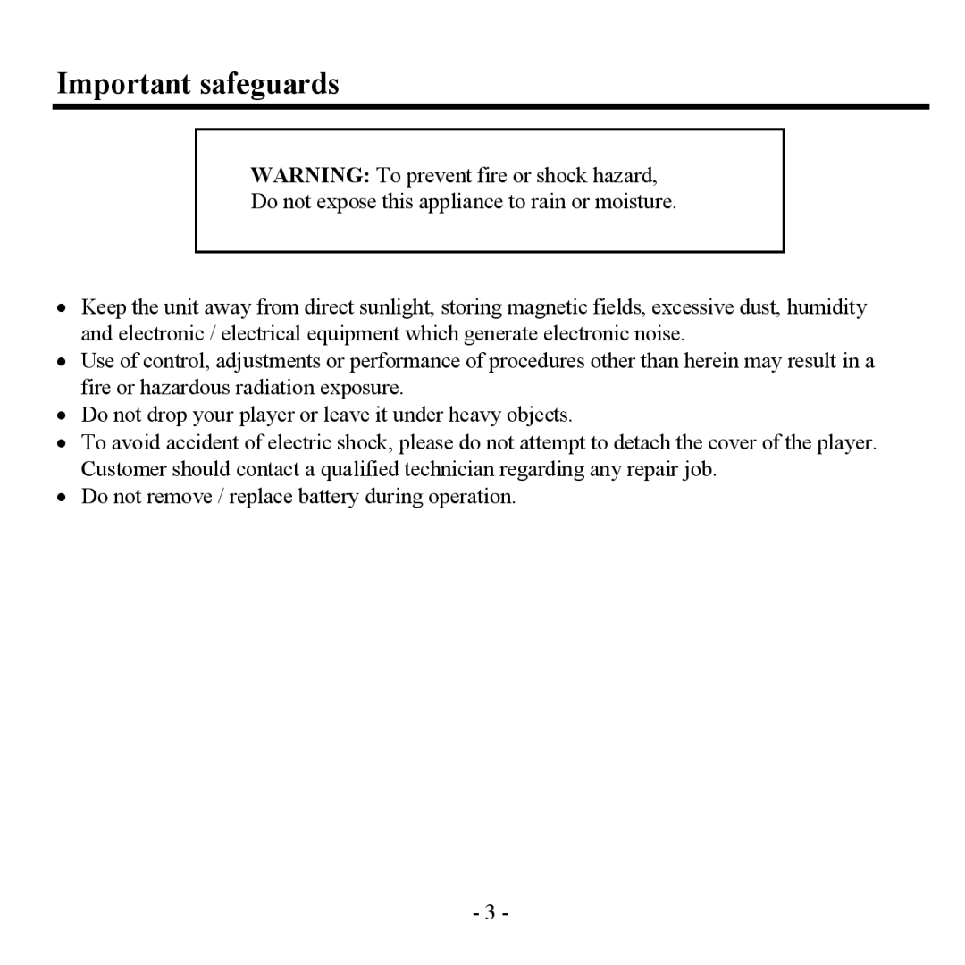 Sigma H- F1381 instruction manual Important safeguards 