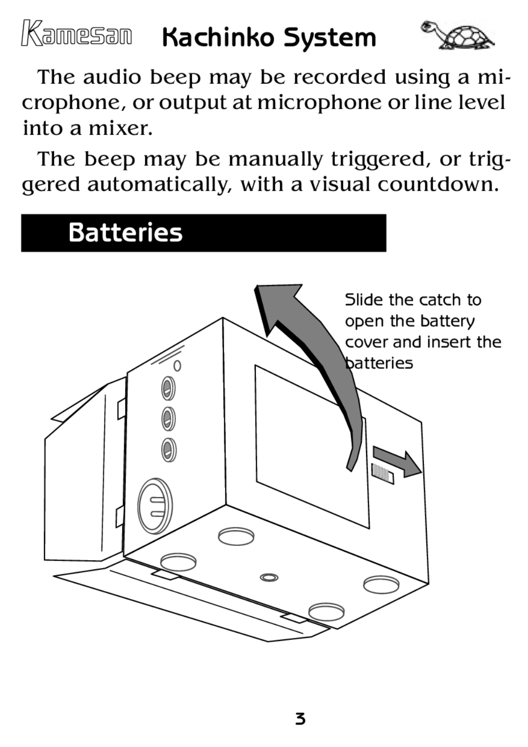 Sigma KS-1018 manual Batteries 