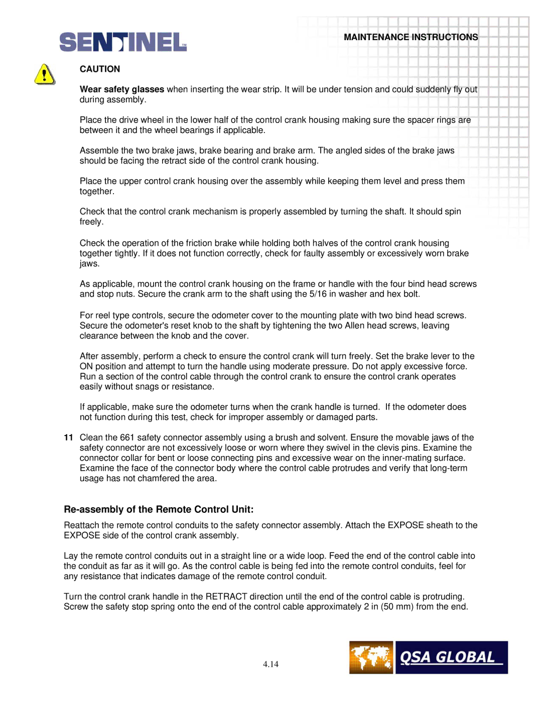 Sigma projetor manual Re-assembly of the Remote Control Unit 