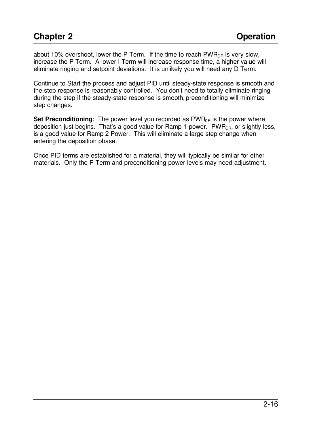 Sigma SQC-122c manual Chapter Operation 