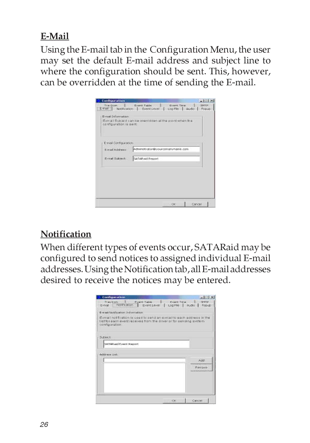 SIIG 04-0373C specifications Mail, Notification 