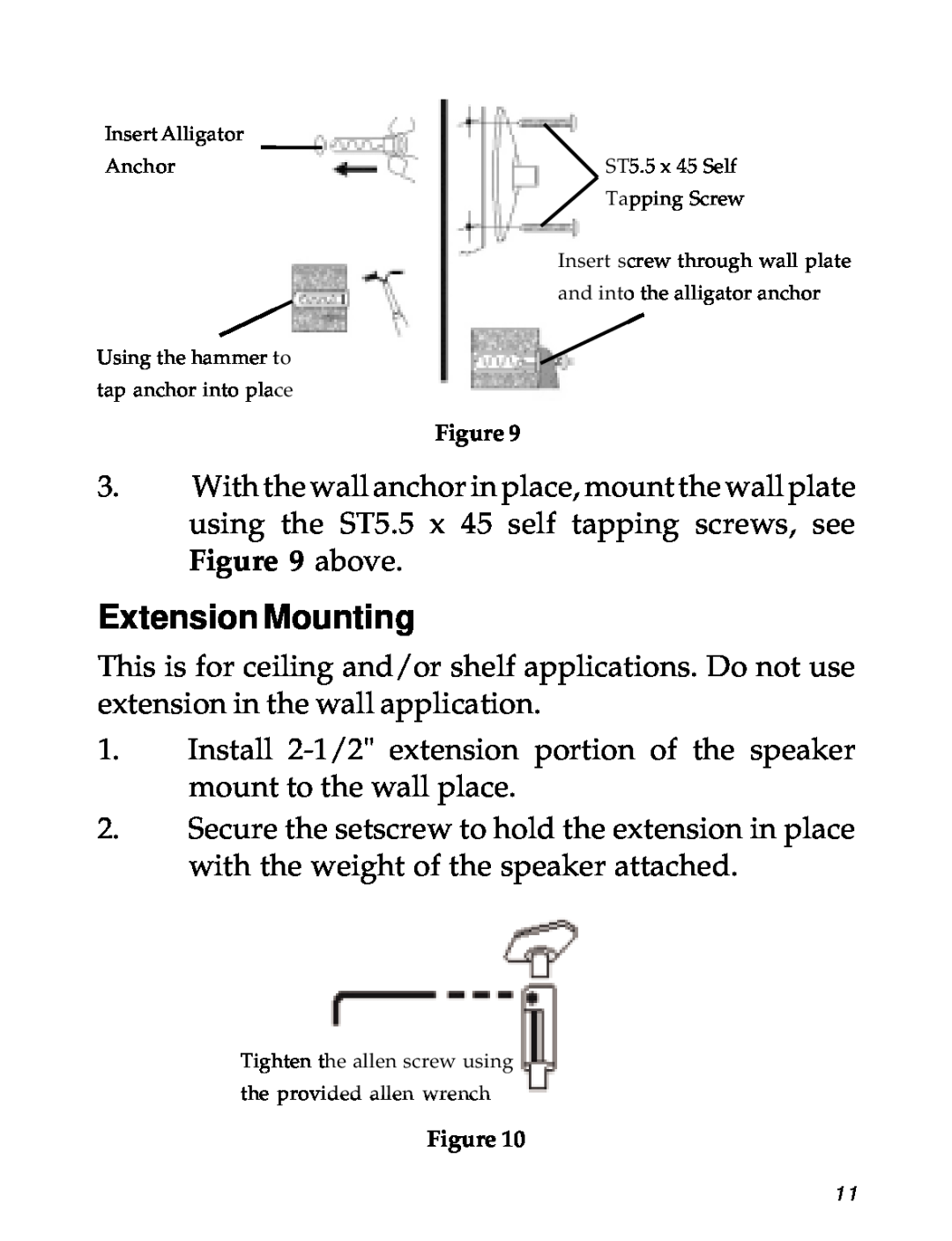 SIIG 04-0600A manual Extension Mounting 