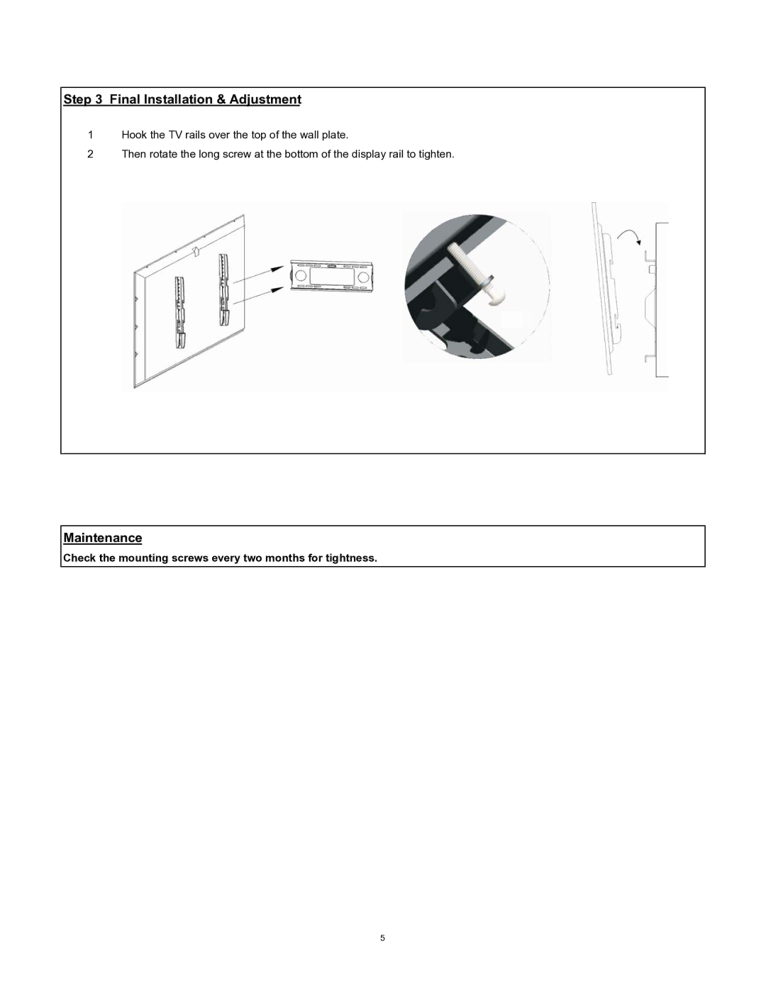 SIIG 04-0660A installation instructions Final Installation & Adjustment, Maintenance 