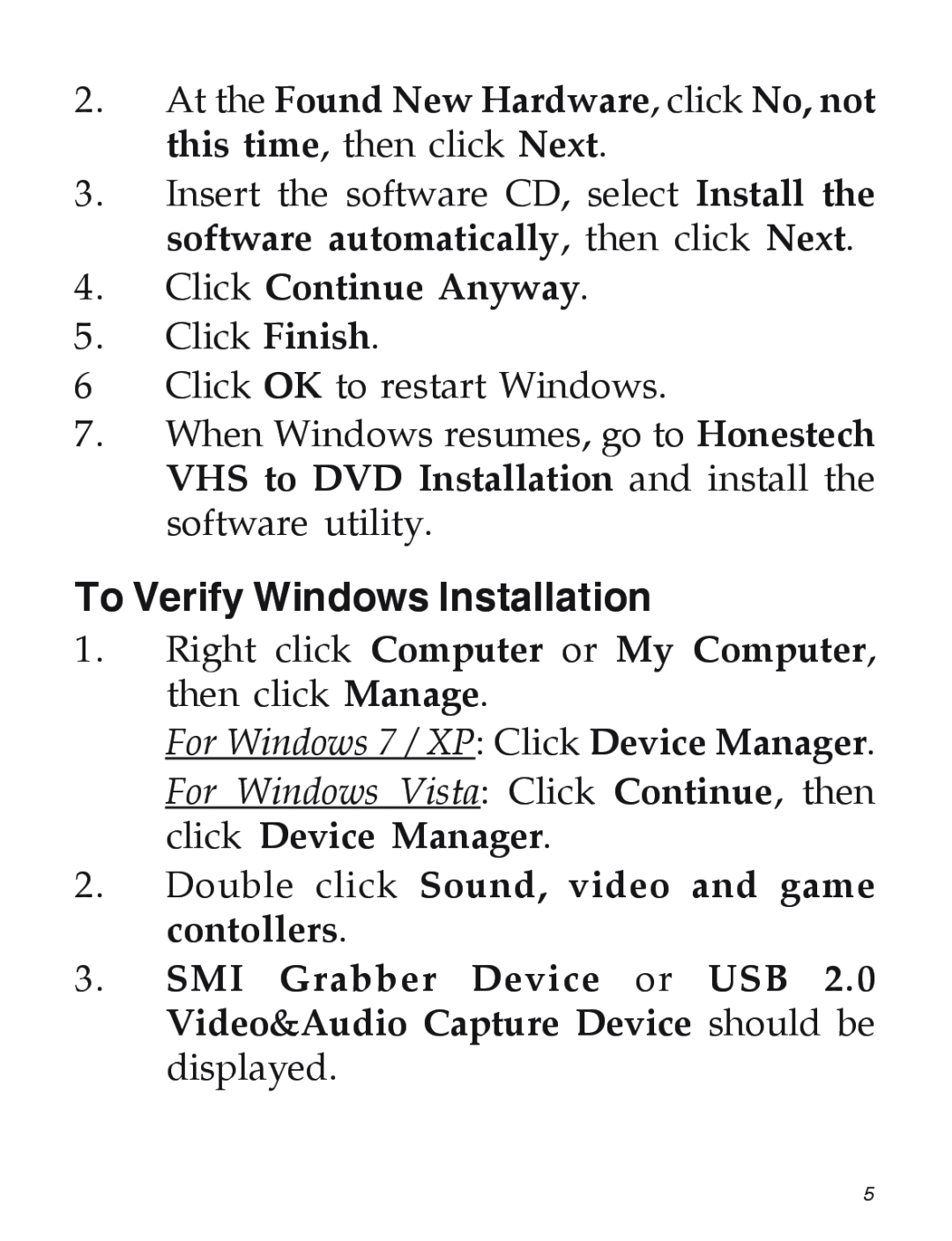 SIIG 104-0561C manual To Verify Windows Installation 