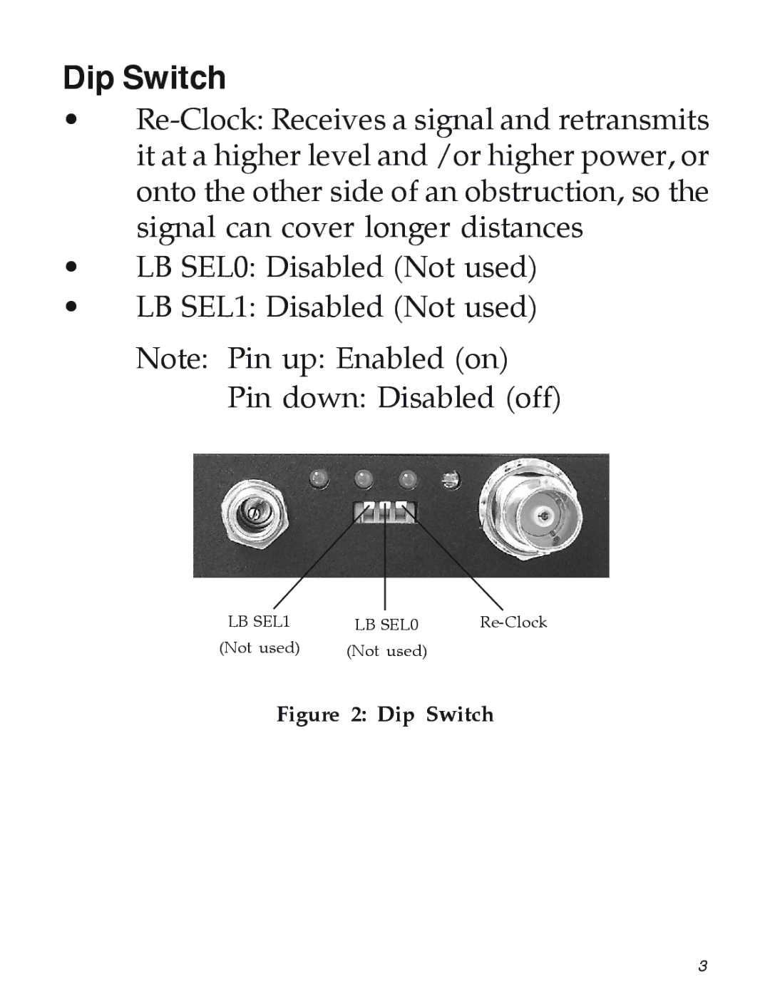 SIIG 104-0732A manual Dip Switch 