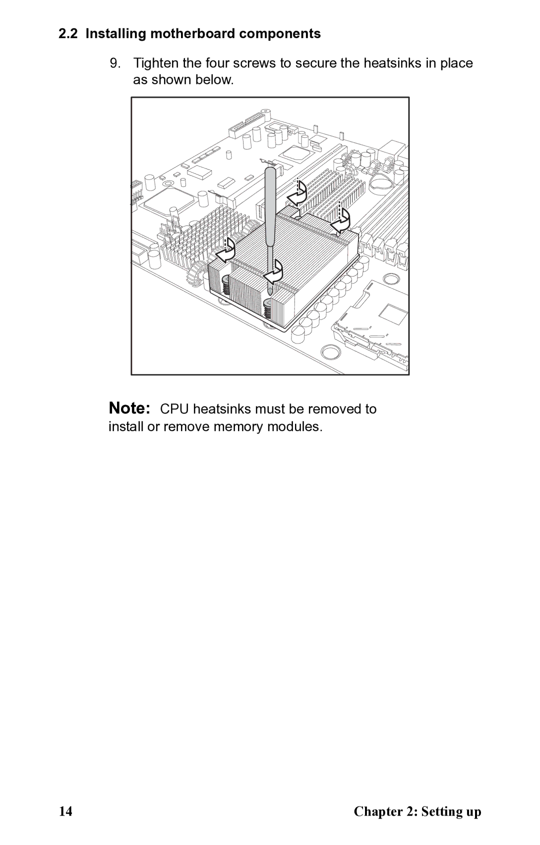 SIIG B5350 manual Installing motherboard components 