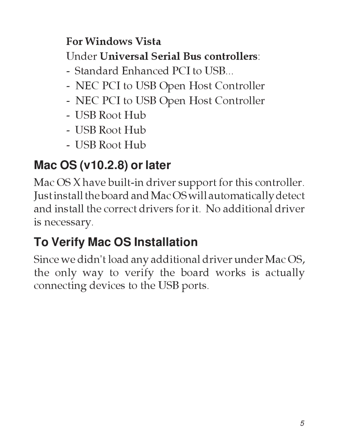 SIIG Computer Drive specifications Mac OS v10.2.8 or later, To Verify Mac OS Installation 