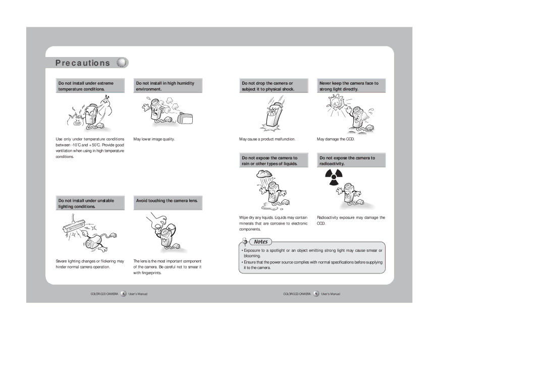 Silex technology SDZ-330 instruction manual Precautions 