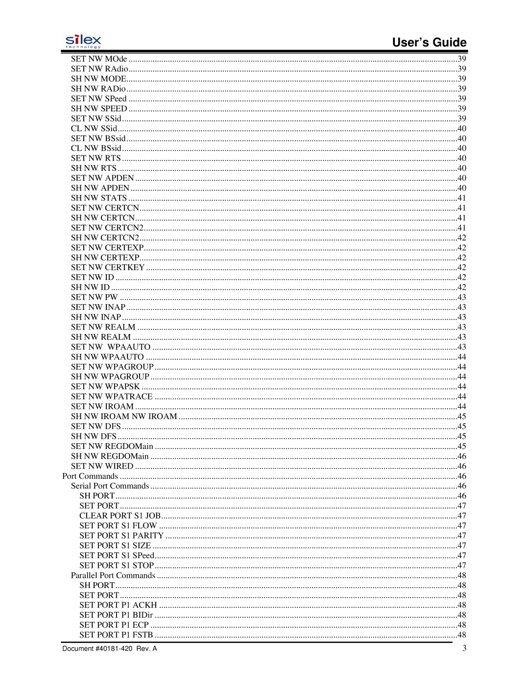 Silex technology SX-200 user manual User’s Guide 