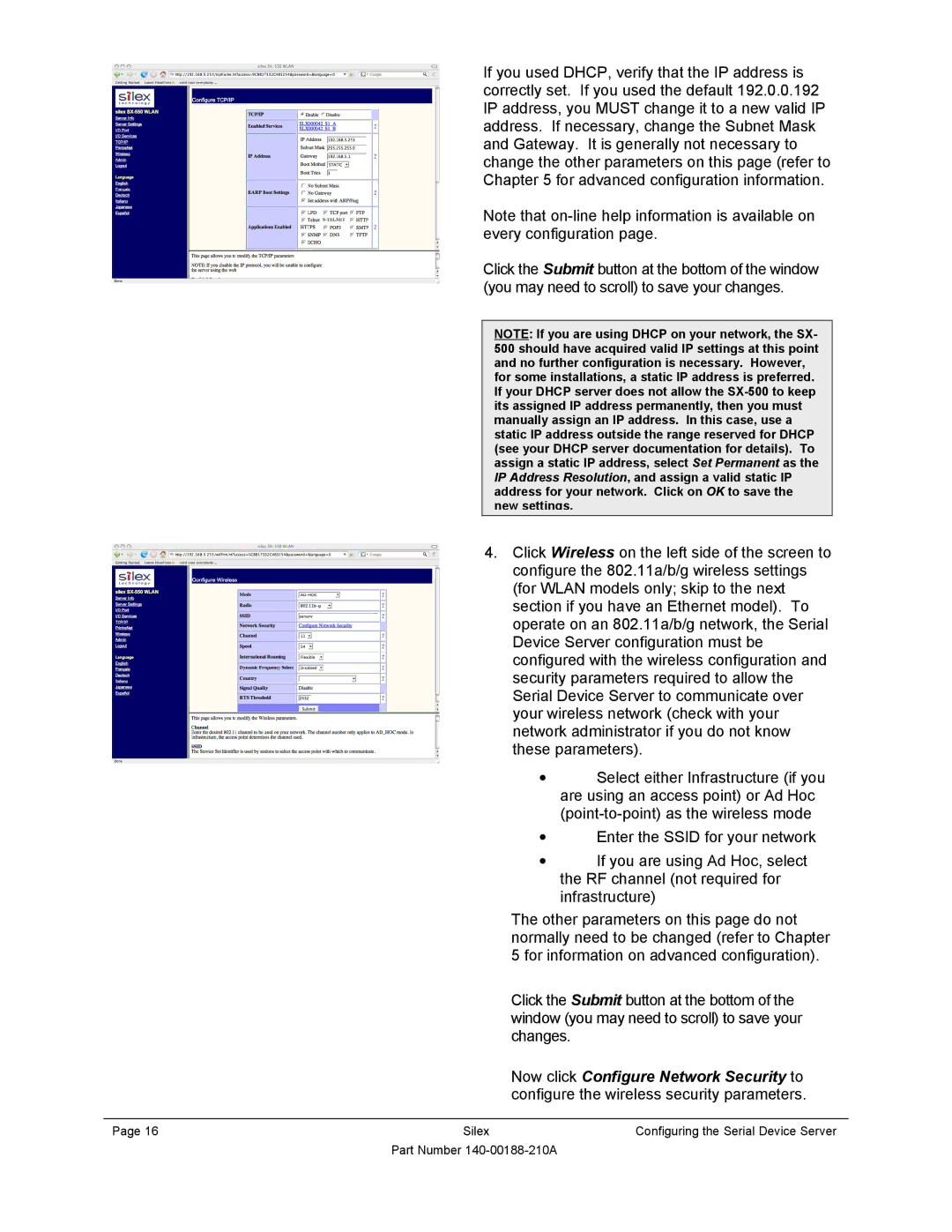 Silex technology SX-500-1402 manual Silex 