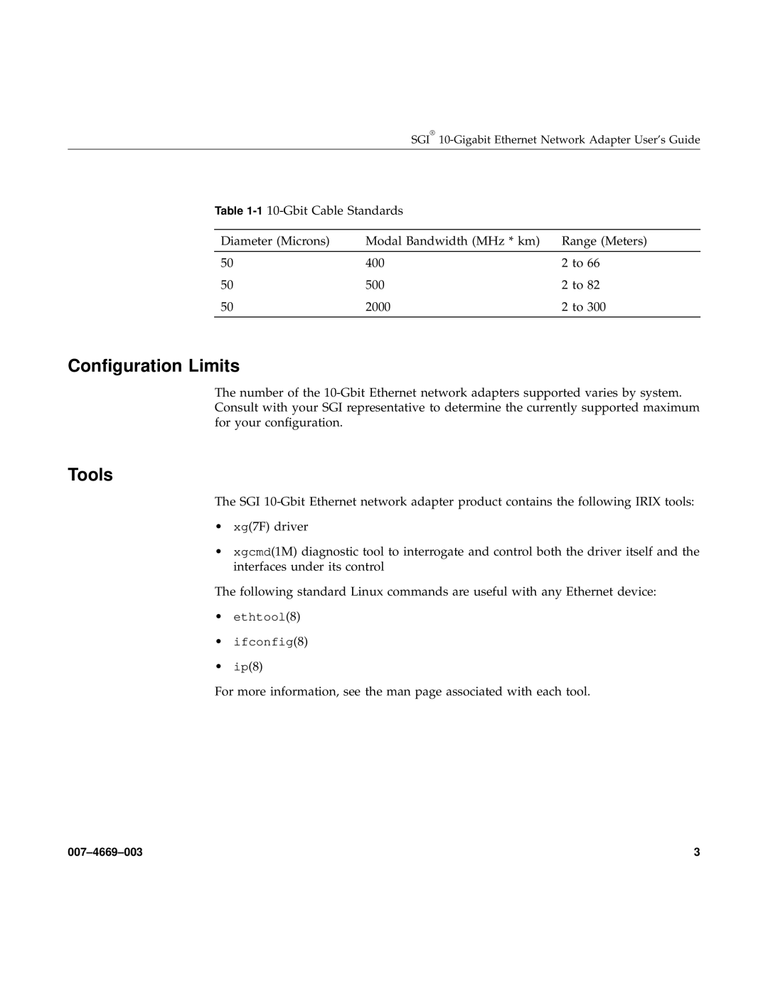 Silicon Power Computer & comm 74669003 manual Conﬁguration Limits, Tools 