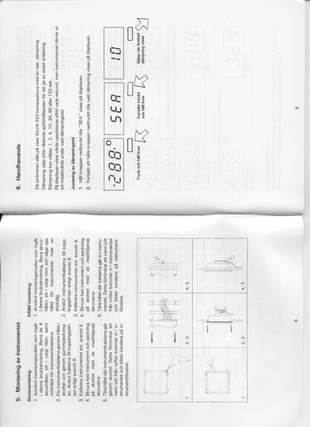 Silva 525, 520 manual 