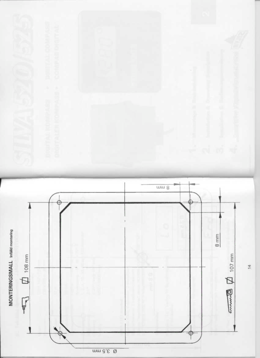 Silva 520, 525 manual 