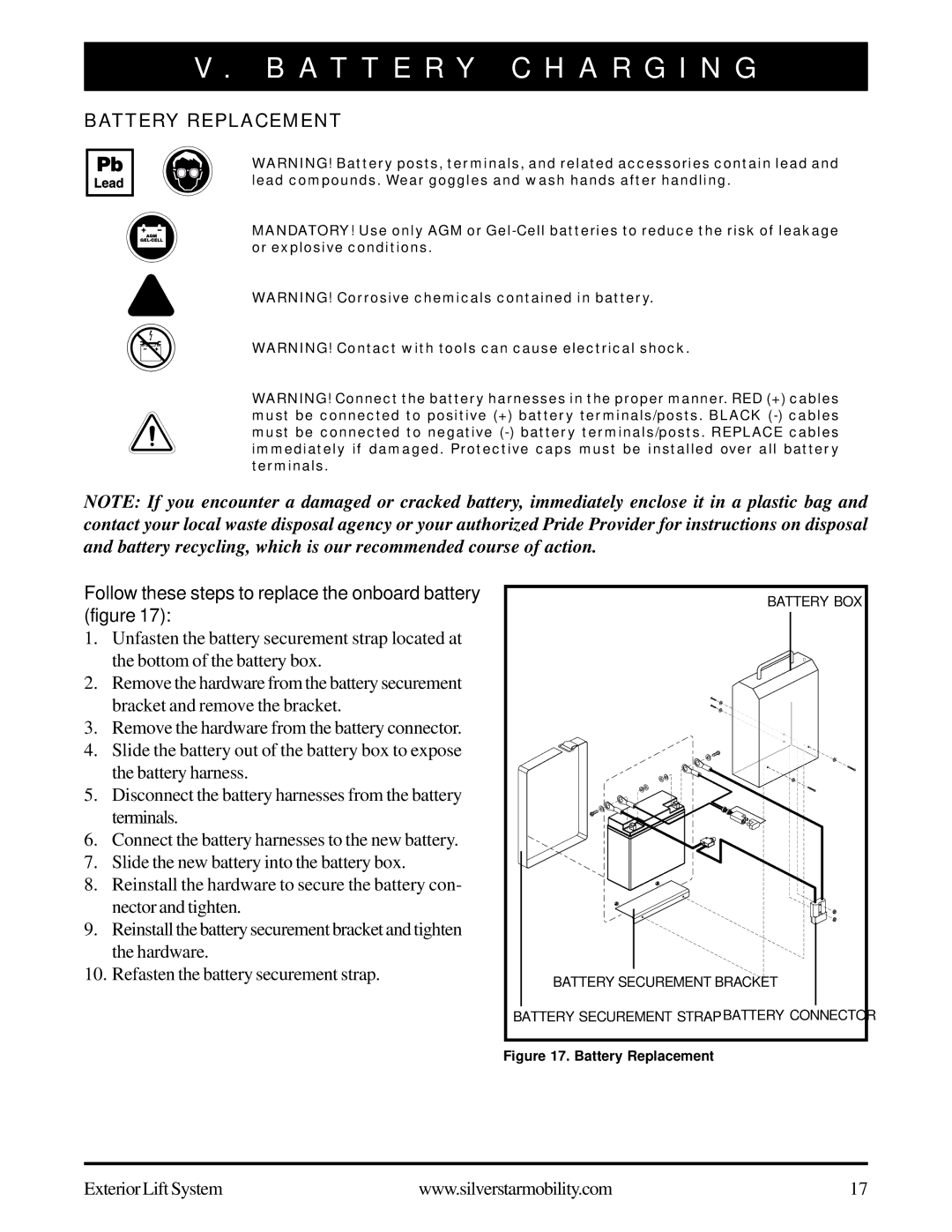 Silver Star INFMANU3270 manual Battery Replacement, Follow these steps to replace the onboard battery figure 