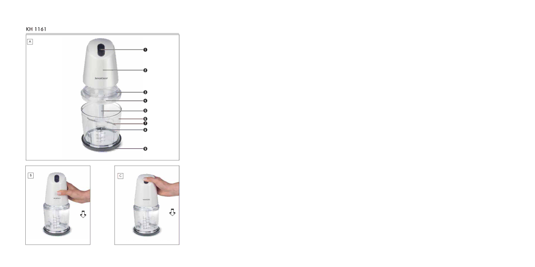 Silvercrest KH 1161 operating instructions 