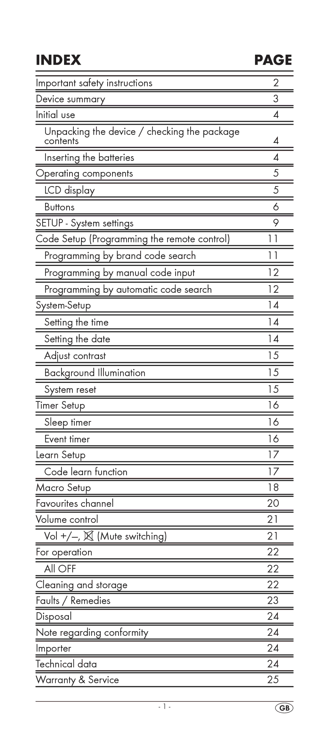 Silvercrest KH 2157 manual Important safety instructions Device summary Initial use, Contents 