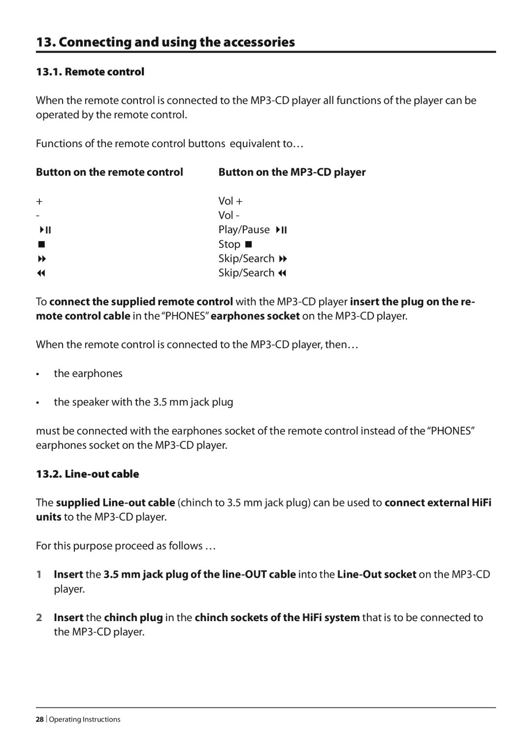 Silvercrest KH 2278 manual Connecting and using the accessories 