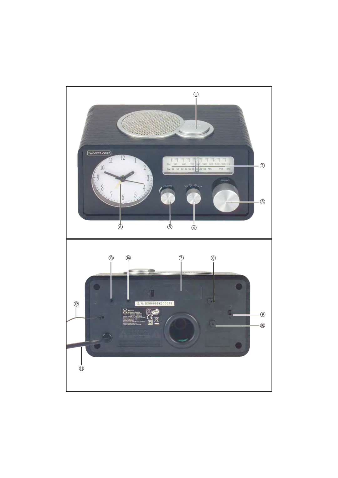 Silvercrest KH 2321 operating instructions 