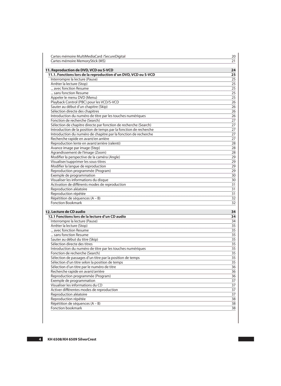 Silvercrest KH6509 manual  KH 6508/KH 6509 SilverCrest 