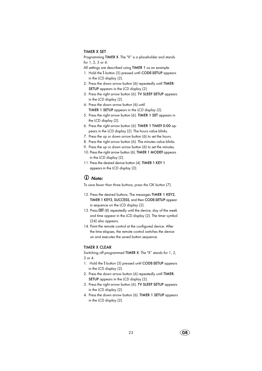 Silvercrest KH2150 operating instructions Timer X SET 