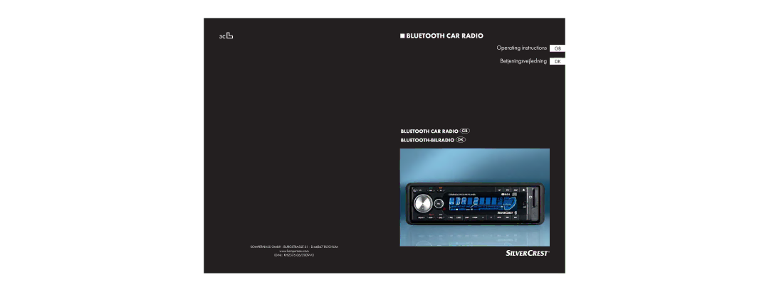 Silvercrest KH2376 operating instructions Bluetooth CAR Radio 