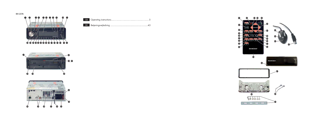 Silvercrest KH2376 operating instructions Operating instructions 