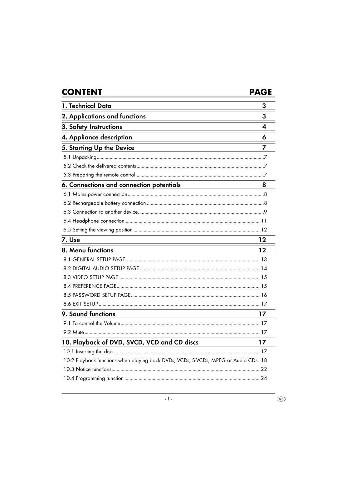 Silvercrest KH6500-06/08-V1 operating instructions Content, Unpacking 