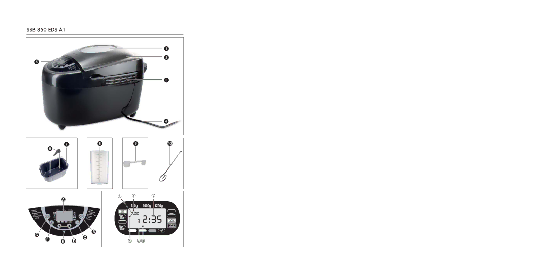 Silvercrest SBB850EDSA1-02/10-V3 operating instructions SBB 850 EDS A1 