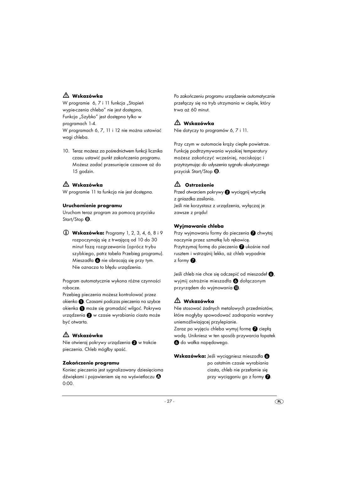 Silvercrest SBB850EDSA1-02/10-V3 operating instructions Do wałka napędowego 