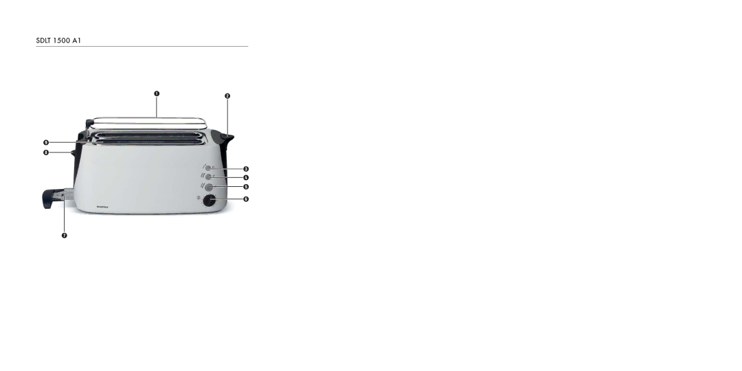 Silvercrest SDLT1500A1 operating instructions Sdlt 1500 A1 