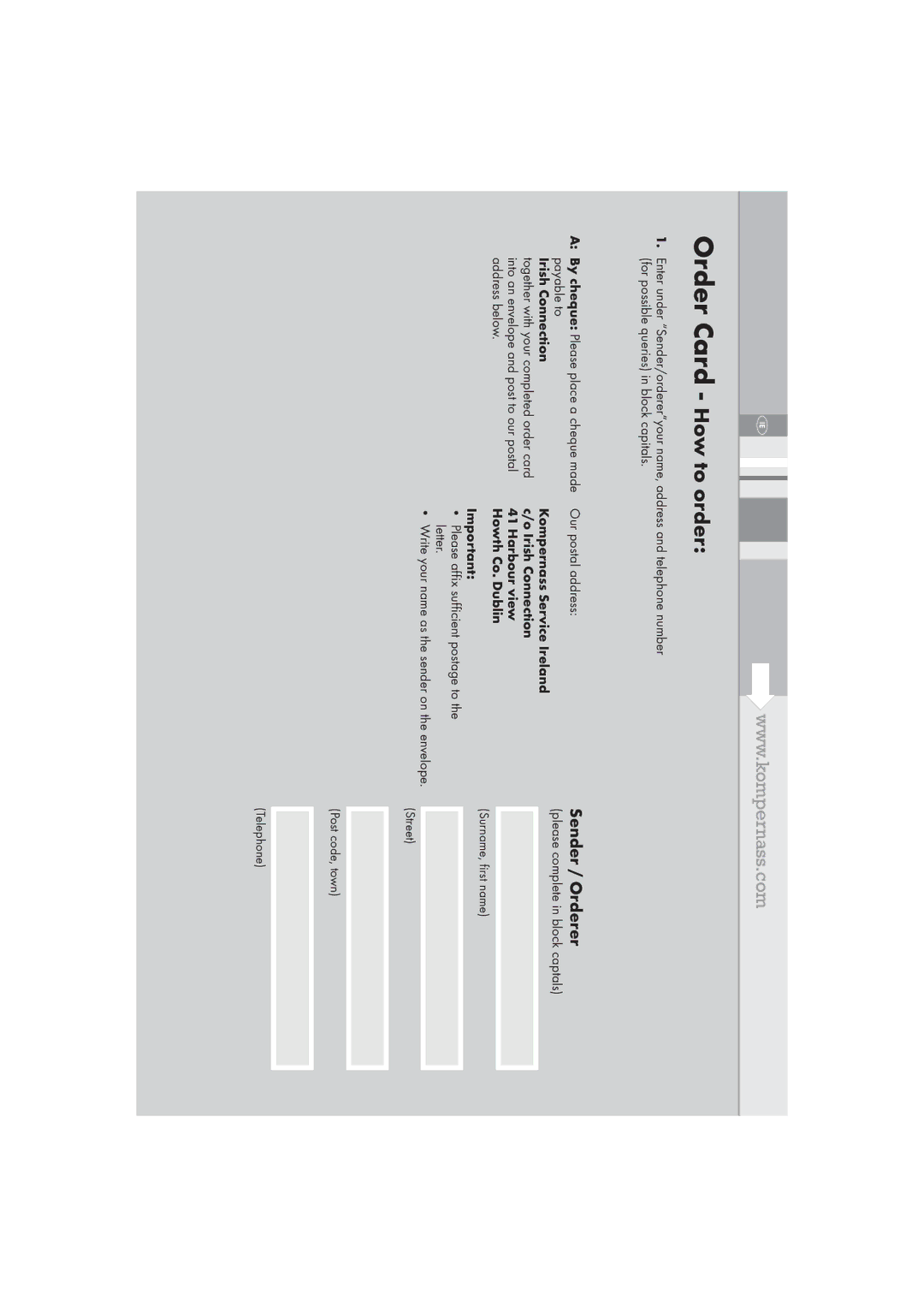 Silvercrest SFS 150 A2 manual Our postal address 