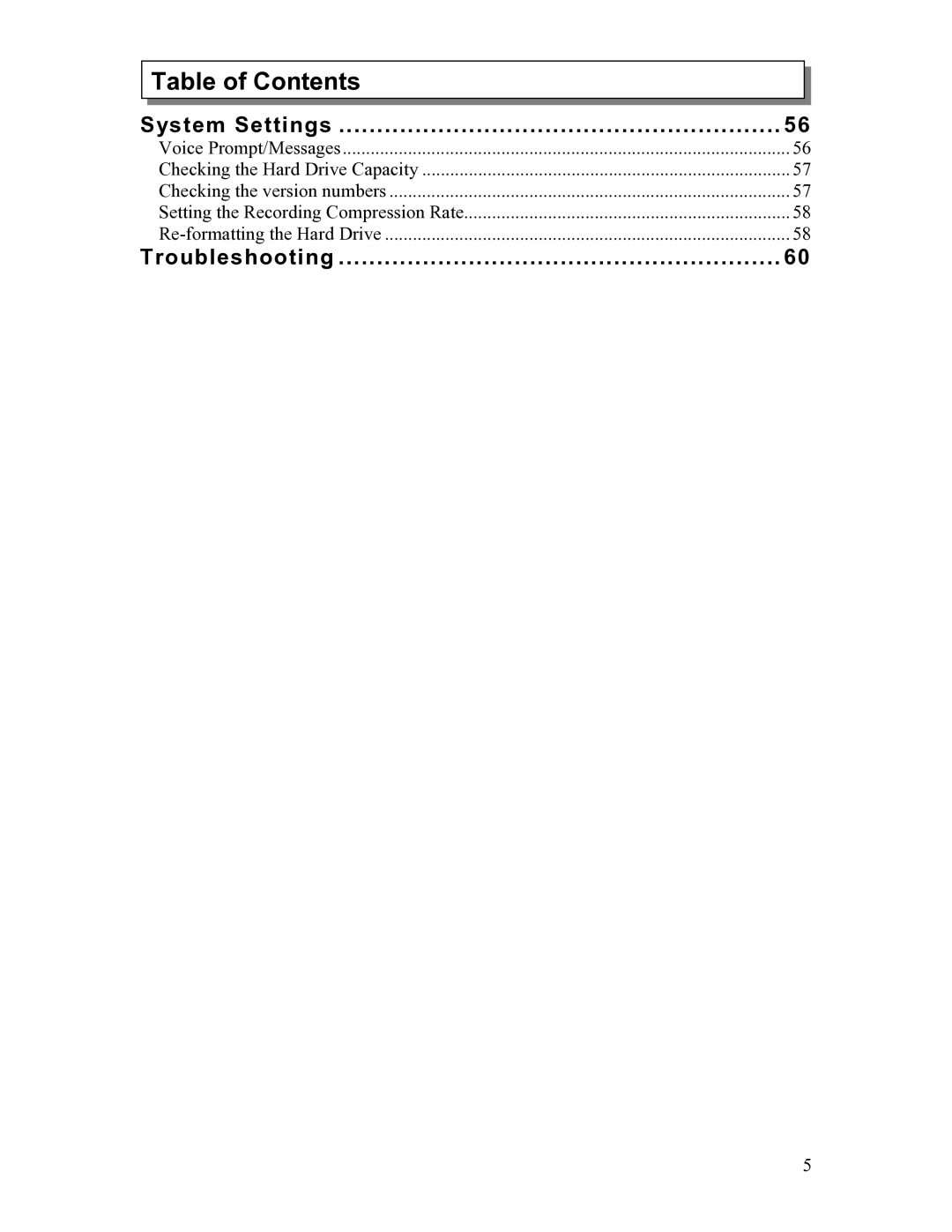 Sima Products 120 user manual Troubleshooting 