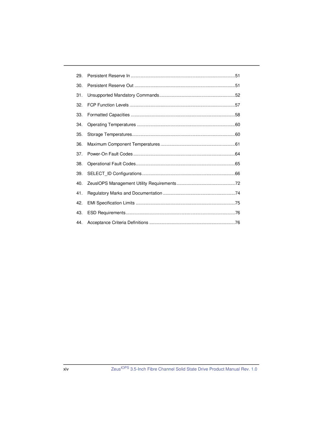 SimpleTech ZeusIOPS manual 