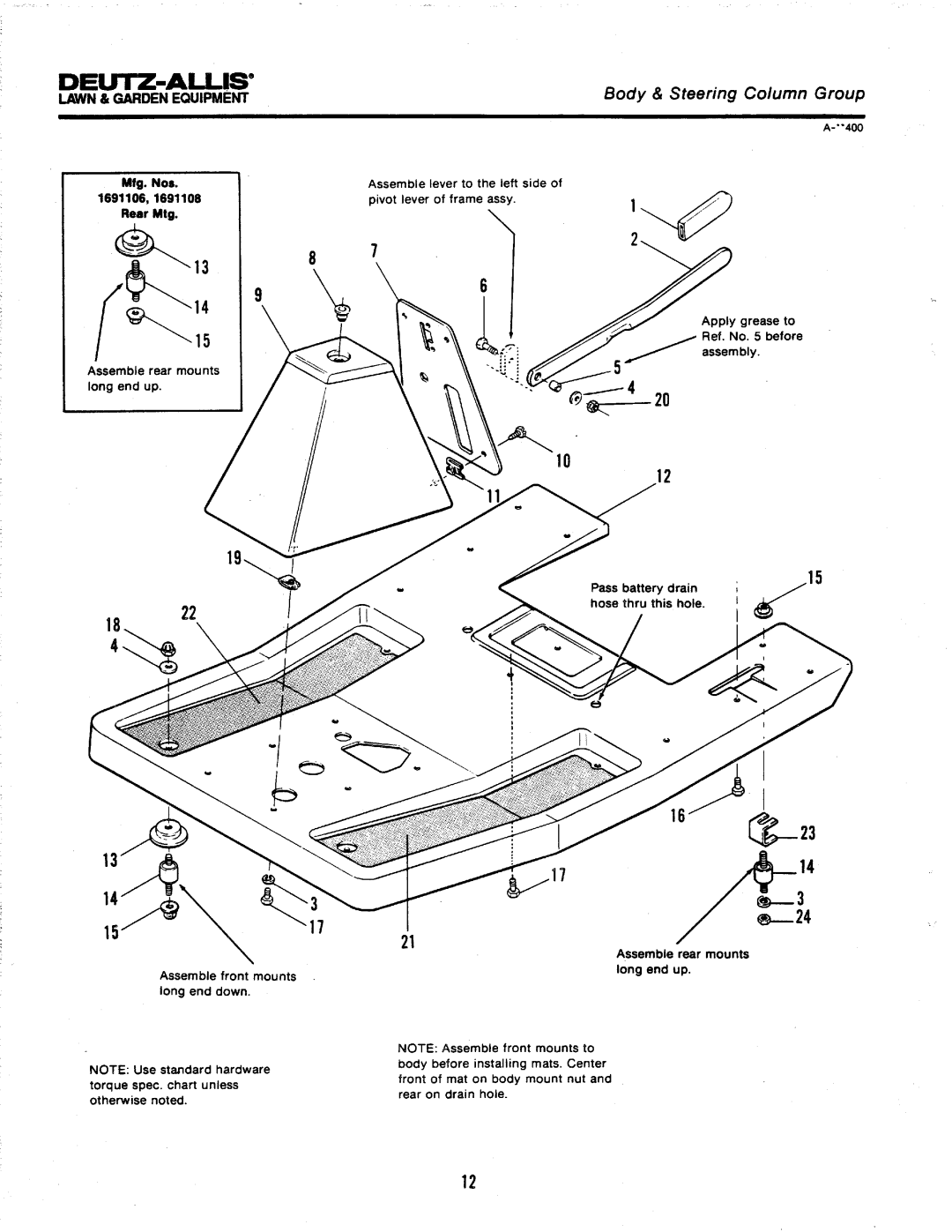 Simplicity 100 Series manual 