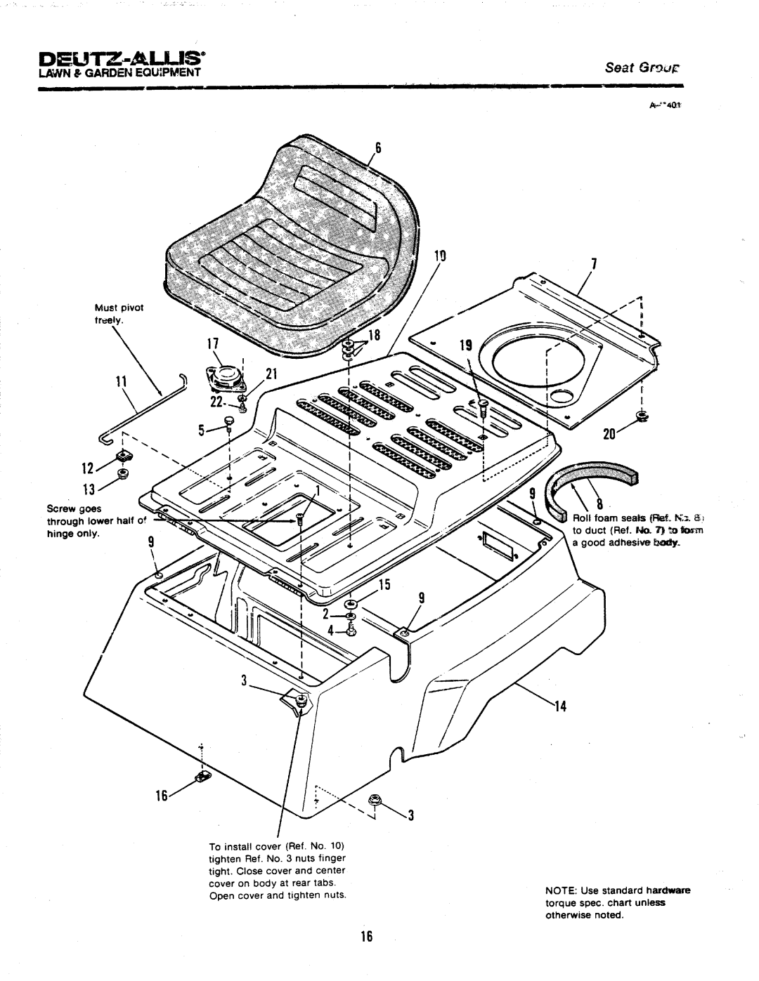 Simplicity 100 Series manual 